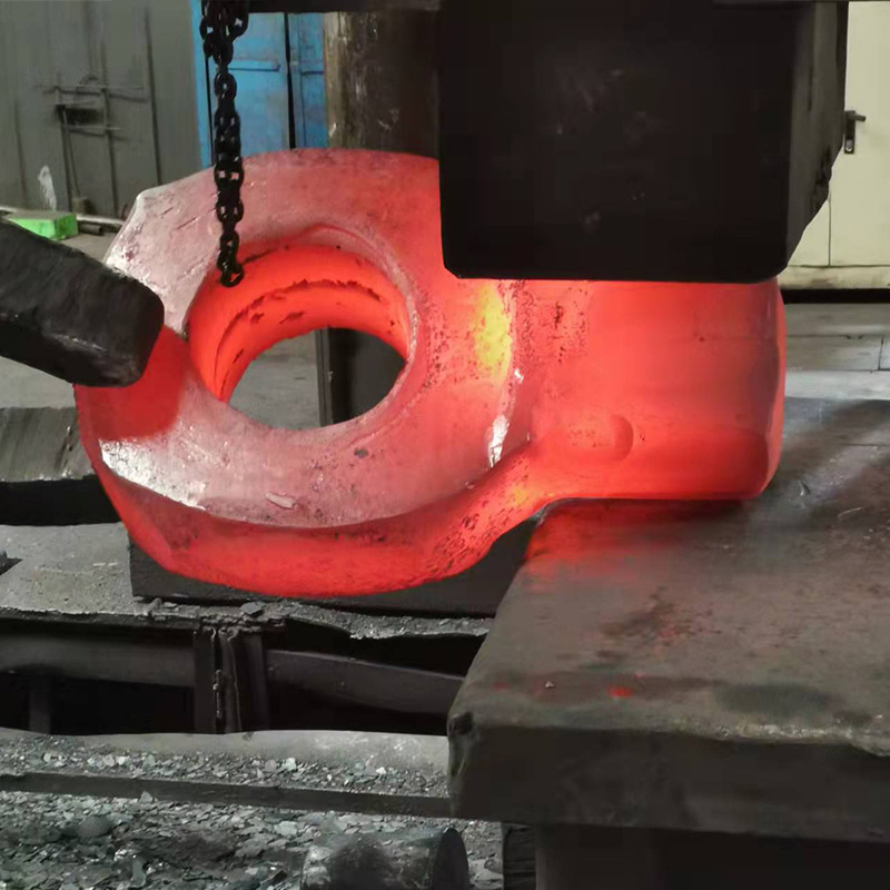 What is meant by open die forging?