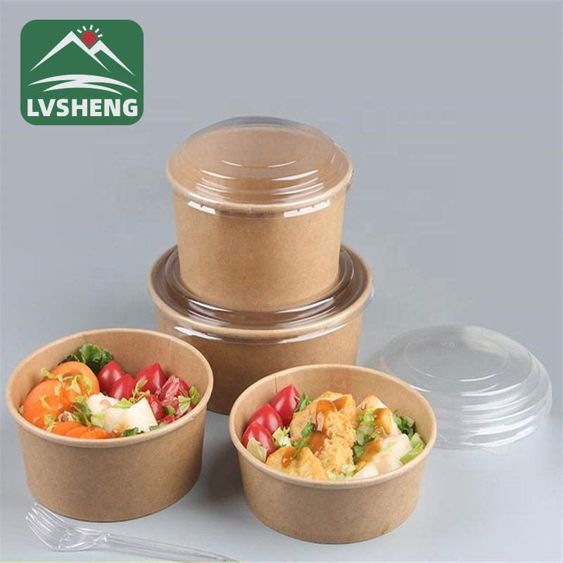 Features and benefits of salad Kraft paper boxes