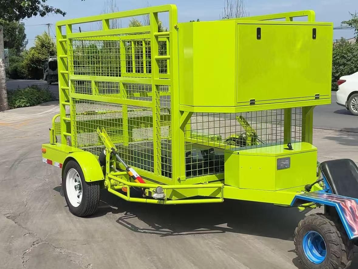 Model 100 Semi-Drop Hydraulic Lift Motorcycle Trailer: Exploring the Leading China Factory